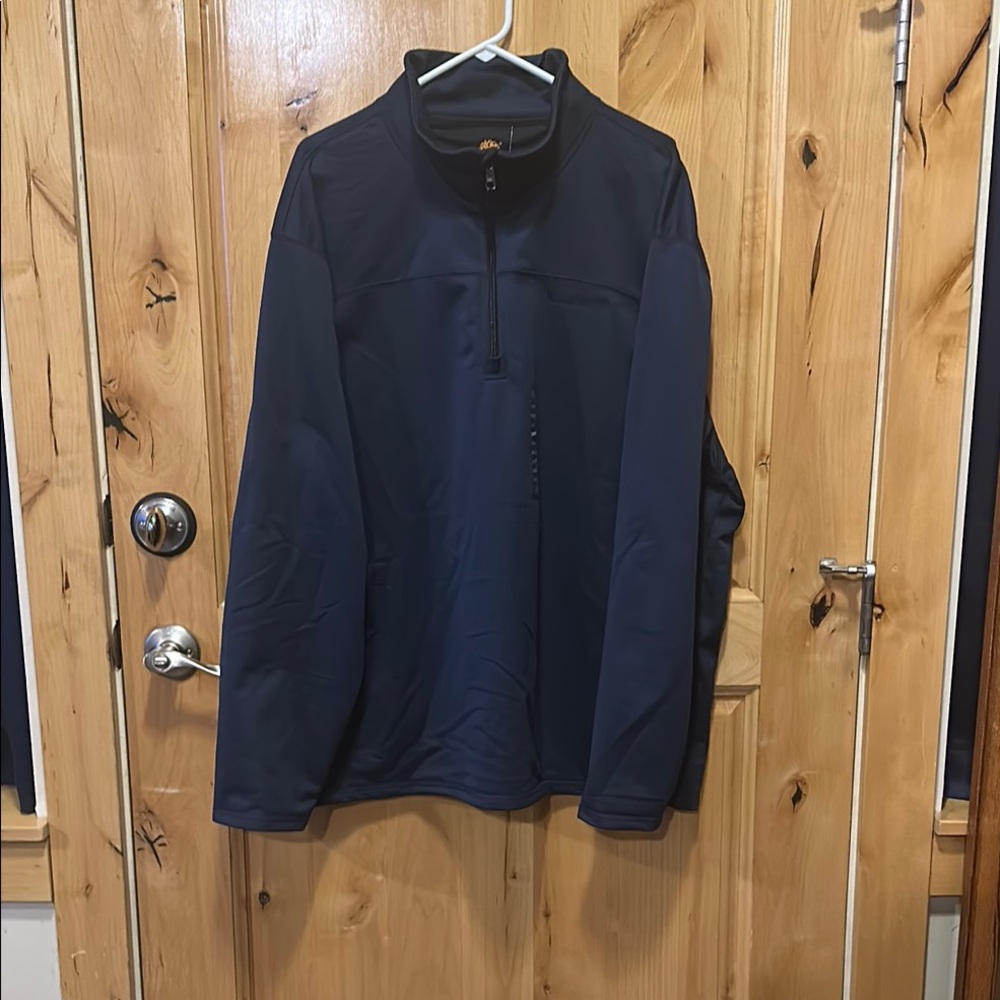 Men's Timberland Navy Quarter-Zip sweatshirt sz XL